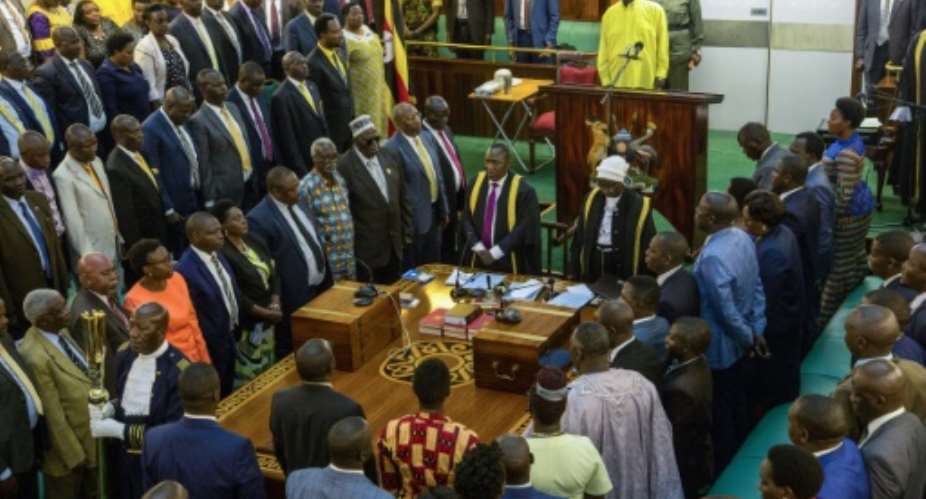 Ugandan lawmakers were divided on the new security measures, with some expressing skepticism and concerns about cost.  By Sumy Sadurni AFPFile