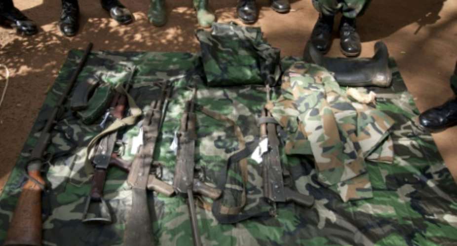 Ugandan troops have operated in the strife-torn eastern part of CAR since 2009 searching for LRA fighters terrorising the area.  By Michele SIBILONI AFPFile