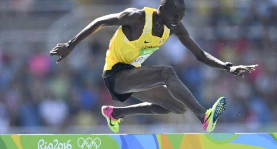 Uganda's Benjamin Kiplagat competed in several Olympic Games and World Championships.  By Fabrice COFFRINI AFPFile