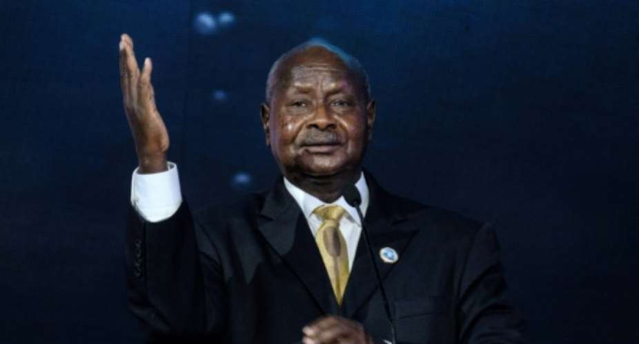 Uganda's President Yoweri Museveni could seek re-election for a sixth term in 2021 under the constitutional court's decision to remove an age-limit cap for presidential candidates.  By Yasuyoshi CHIBA AFPFile