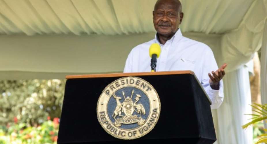 Uganda's President Yoweri Museveni has ruled since 1986.  By BADRU KATUMBA AFPFile