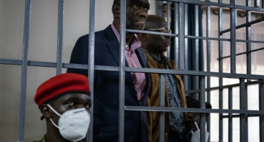 Ugandas veteran opposition figure Kizza Besigye was abducted in November 2024 during a trip to Kenya and later appeared before courts on treason charges after being accused of plotting a conspiracy against President Yoweri Museveni.  By Badru Katumba (AFP/File)