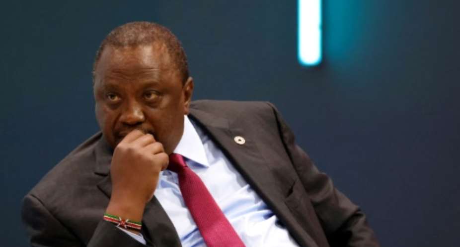 Uhuru Kenyatta has served two terms as Kenyan president and cannot run for the office again.  By Ludovic MARIN AFPFile