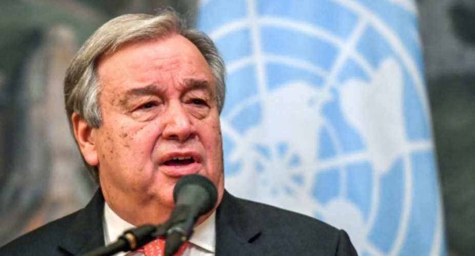 UN chief Antonio Guterres says Congolese, Malian and Yemeni groups have been added to a black list of those violating children's rights in wartime.  By Yuri KADOBNOV AFPFile