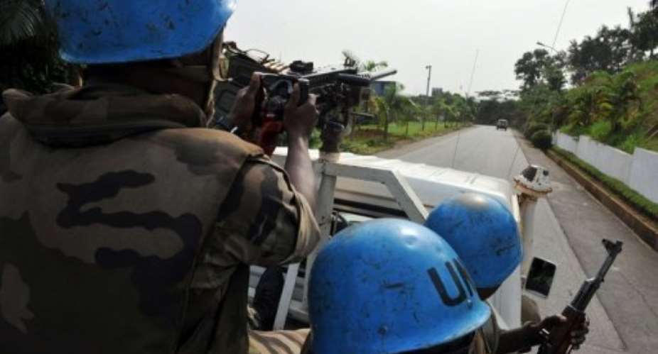 The UN peacekeepers from Niger were patrolling after rumours of an attack on communities in the region.  By Issouf Sanogo AFPFile