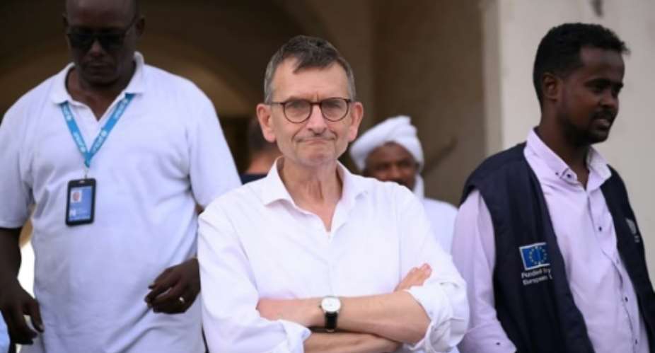 UN special envoy to Sudan Volker Perthes said the war took him 'by surprise'.  By - AFPFile
