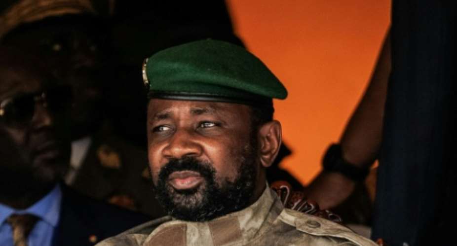 Under junta chief Assimi Goita, seen here in September 2022, Mali has taken steps to distance itself from France.  By OUSMANE MAKAVELI (AFP/File)