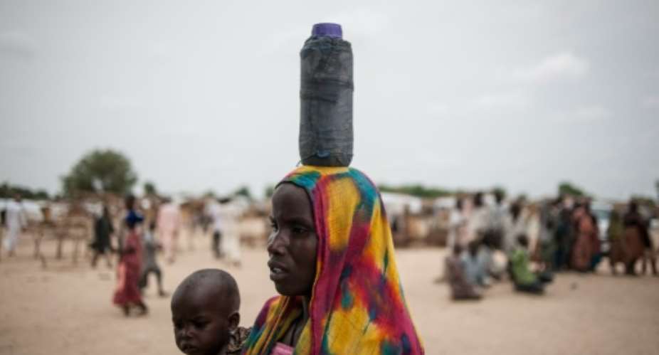 UNICEF estimates that 244,000 children will suffer from severe acute malnutrition this year in Nigeria's Borno state alone.  By Stefan Heunis AFPFile