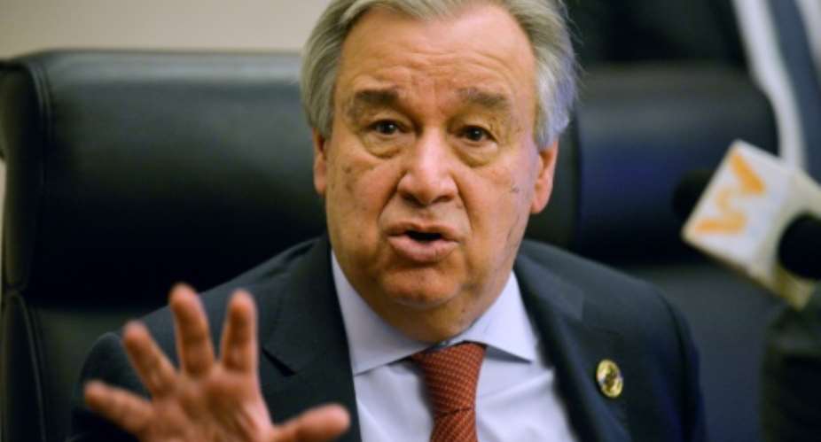 United Nations Secretary-General Antonio Guterres called for the the immediate and unconditional release of Mali's president and members of his government after they were seized by rebel soldiers.  By MICHAEL TEWELDE AFPFile