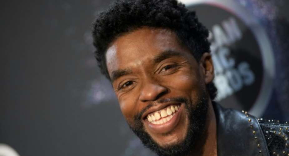 US actor Chadwick Boseman continued to work on major Hollywood films during and between countless surgeries and chemotherapy.  By Valerie MACON AFPFile