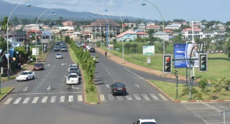 US deportees are being held in Malabo, the economic capital of Equatorial Guinea.  By Samuel OBIANG (AFP)