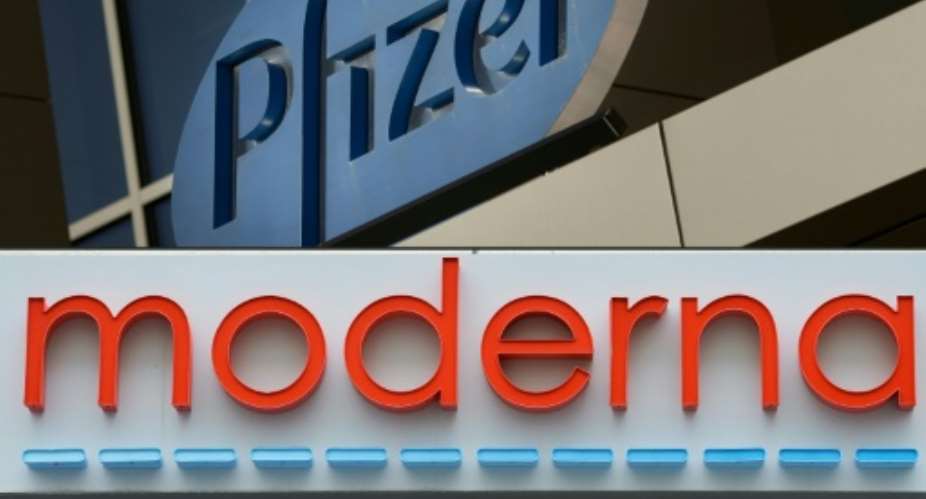 US firms Pfizer and Moderna are seeking emergency use approval for their Covid-19 vaccines in the United States and Europe.  By DOMINICK REUTER, Joseph Prezioso AFPFile