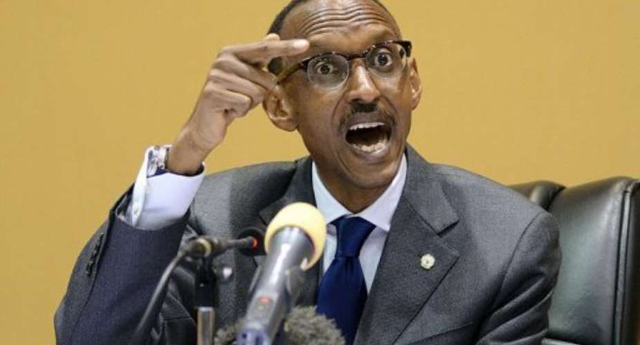 Kagame told CNN accusations of interfering were not true and actually ridiculous.  By Michelle Sibiloni (AFP/File)