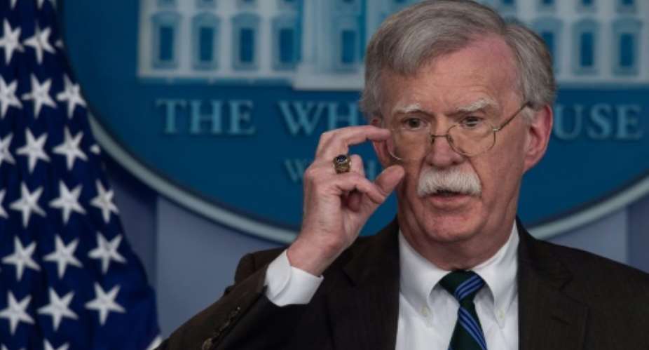 US National Security Advisor John Bolton, pictured at the White House on December 4, 2018, has long been known for his hawkish criticism of the United Nations.  By NICHOLAS KAMM AFPFile