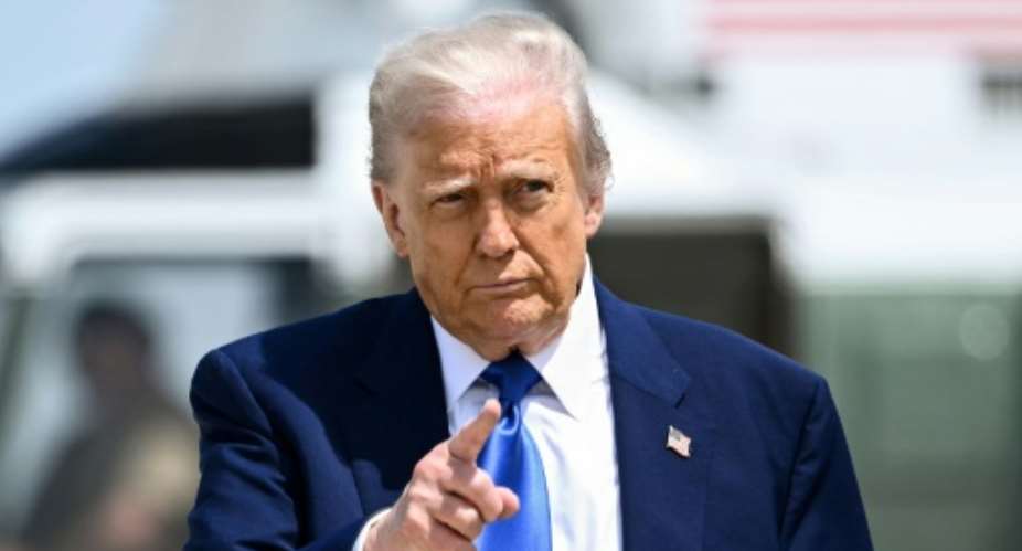 US President Donald Trump said white Afrikaners are facing a terrible situation in South Africa.  By Brendan SMIALOWSKI (AFP)