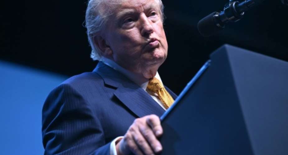 US President Donald Trump, seen here at a NATO summit in Turkey on July 8, 2026, has made a sometimes violent crackdown on immigration a hallmark of his second term in the White House.  By SAUL LOEB (AFP)