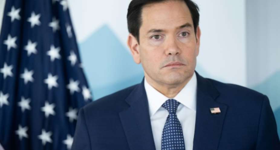 US Secretary of State Marco Rubio said South Africas ambassador to Washington is considered persona non grata.  By SAUL LOEB (POOL/AFP)