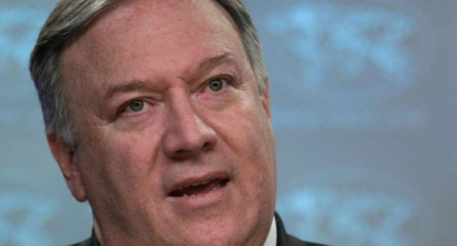 US Secretary of State Mike Pompeo did not spare China and Iran in the State Department's annual report on human rights around the world.  By ALEX WONG GETTY IMAGES NORTH AMERICAAFP