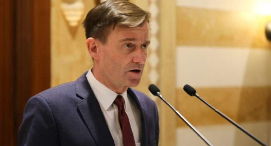 US Under Secretary of State for Political Affairs David Hale, pictured in December 2019, underscored that compensation for the victims of terrorism remains a US priority.  By ANWAR AMRO AFPFile