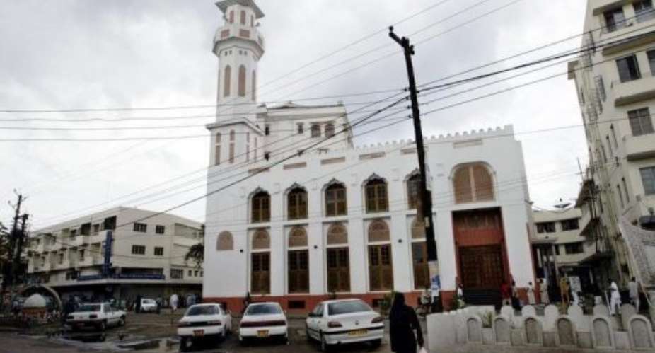 A mosque in Mombasa, where the US has suspended all government travel until July 1.  By Marco Longari (AFP/File)