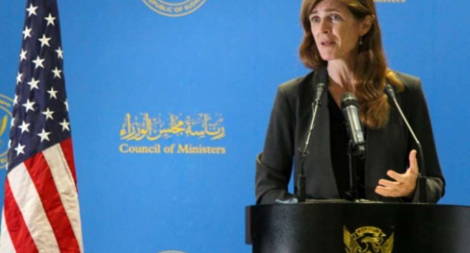 USAID chief Samantha Power wrapped up a four-day visit to Sudan on Tuesday calling for the army to unify, including to incorporate former rebel groups.  By Ebrahim Hamid AFP