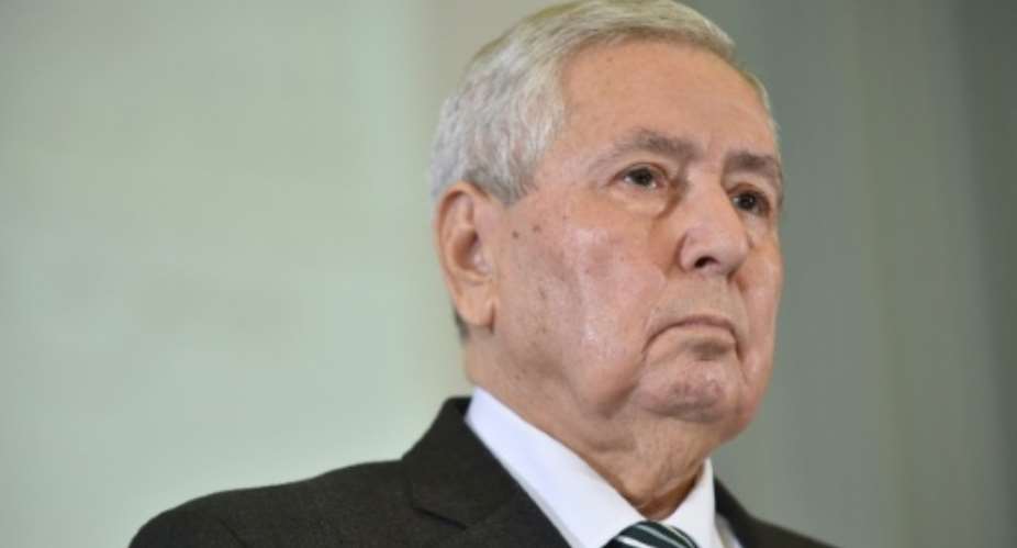 Veteran Algerian politician, Abdelkader Bensalah, who has died aged 79, served briefly as interim president after his mentor Abdelaziz Bouteflika was forced to resign in 2019.  By RYAD KRAMDI AFP