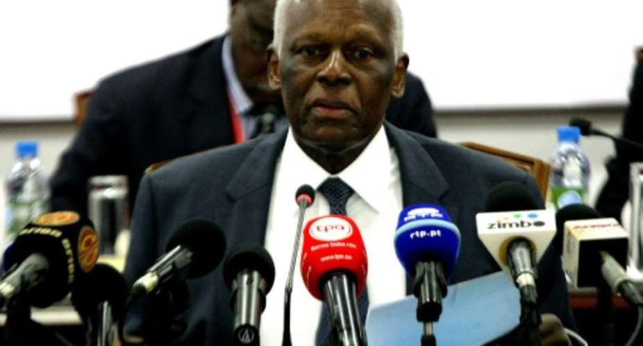 Veteran Angolan President Jose Eduardo Dos Santos has ruled the oil-rich country since 1979.  By AMPE ROGERIO AFPFile