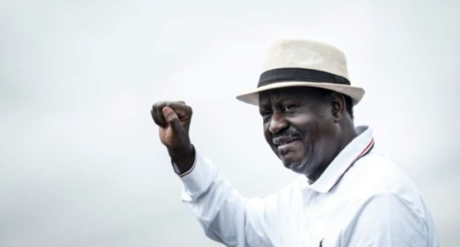 Veteran politican Raila Odinga had vowed to be inaugurated as Kenya's president despite shunning the vote.  By YASUYOSHI CHIBA AFPFile