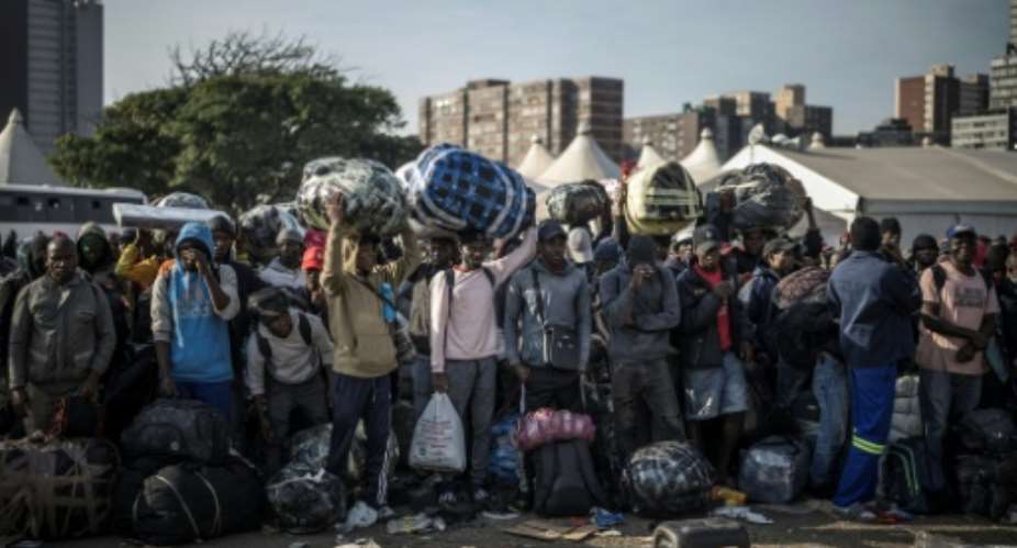 Vigilante groups have warned irregular migrants to go home by June 30.  By MARCO LONGARI (AFP)