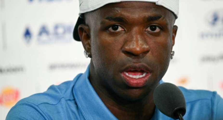 Vinicius Junior will spearhead Brazils bid to lift a sixth World Cup trophy.  By Mauro PIMENTEL (AFP)