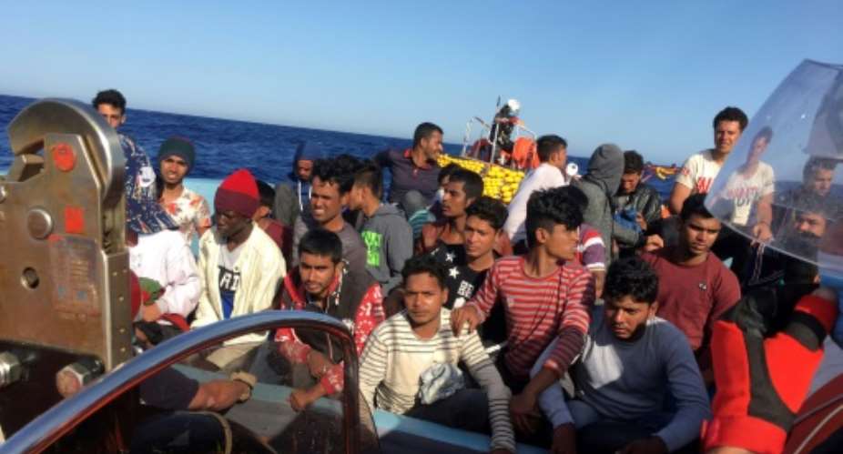 War-torn Libya is a key route for migrants seeking to make dangerous bids to reach Europe by sea.  By Shahzad ABDUL AFPFile