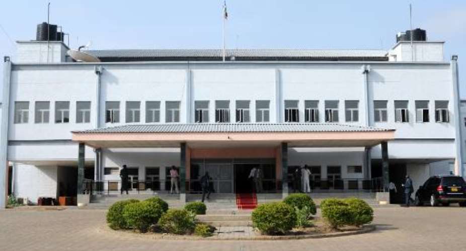 South Sudan's Parliament, pictured in the capital Juba, on June 11, 2012.  By Isaac Billy UNMISSAFPFile