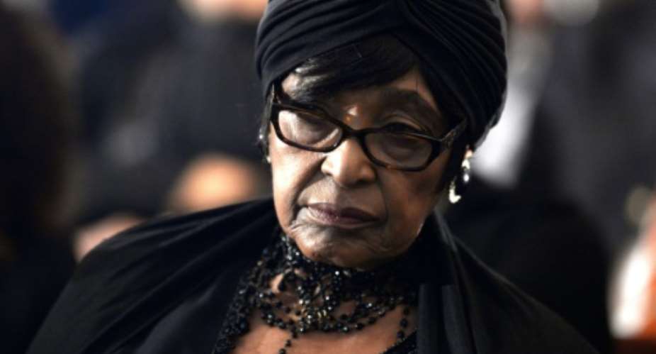 Winnie Mandela died in a Johannesburg hospital at the age of 81 on Monday after suffering a long illness.  By STEPHANE DE SAKUTIN AFPFile
