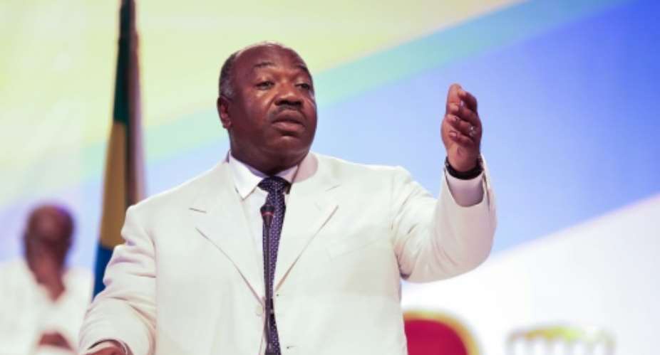 With no parliament in place, the government now refers solely to Gabon's President Ali Bongo.  By Steve JORDAN AFPFile