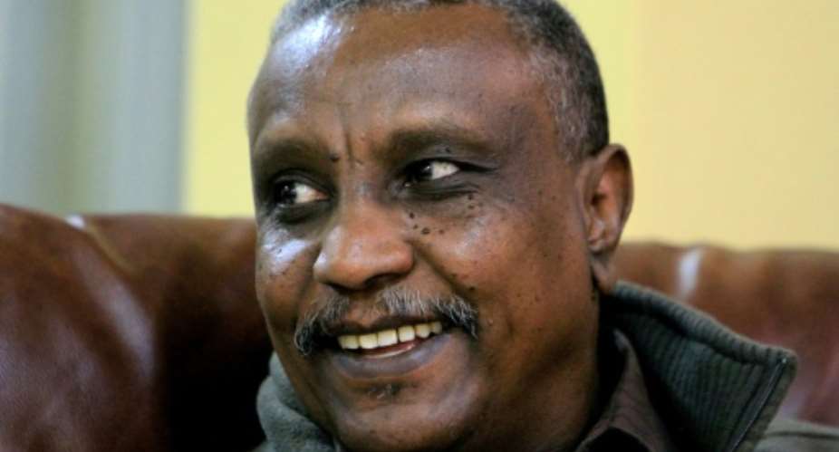 Yasir Arman, deputy chief of the rebel Sudan People's Liberation Movement-North.  By ASHRAF SHAZLY AFP