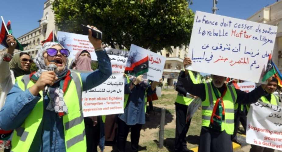 'Yellow Vest' Libya Protesters Say France Backs Tripoli Assault