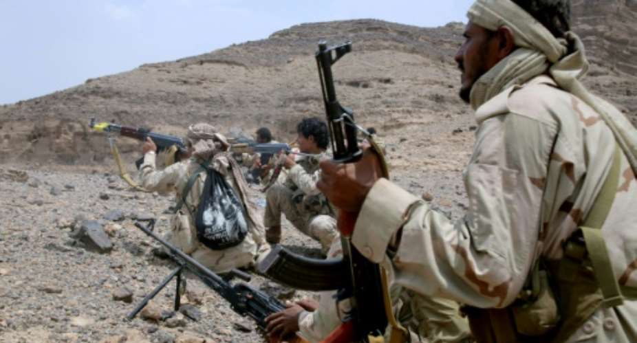Yemeni forces loyal to the government of President Abedrabbo Mansour Hadi have struggled since the end of August to break the siege of Taez which the rebels have surrounded for more than a year.  By Abdullah Al-Qadry AFPFile