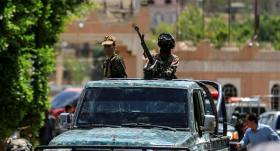 Yemens Houthis are fighting Saudi-backed, pro-government forces.  By Mohammed HUWAIS (AFP)