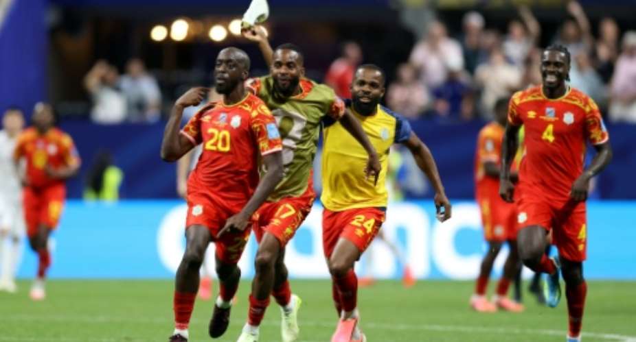 Yoane Wissa scored twice in DR Congos 3-1 win over Uzbekistan.  By Molly Darlington (GETTY IMAGES NORTH AMERICA/AFP)