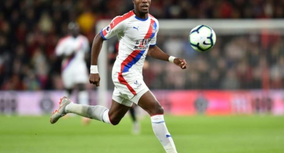 Zaha has made a strong start to the season for Crystal Palace.  By Glyn KIRK AFPFile