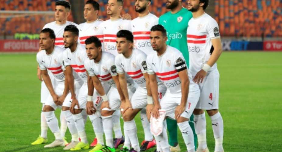Zamalek of Egypt hold a one-goal lead over Raja Casablanca of Morocco after first leg of a CAF Champions League semi-final..  By Khaled DESOUKI AFP