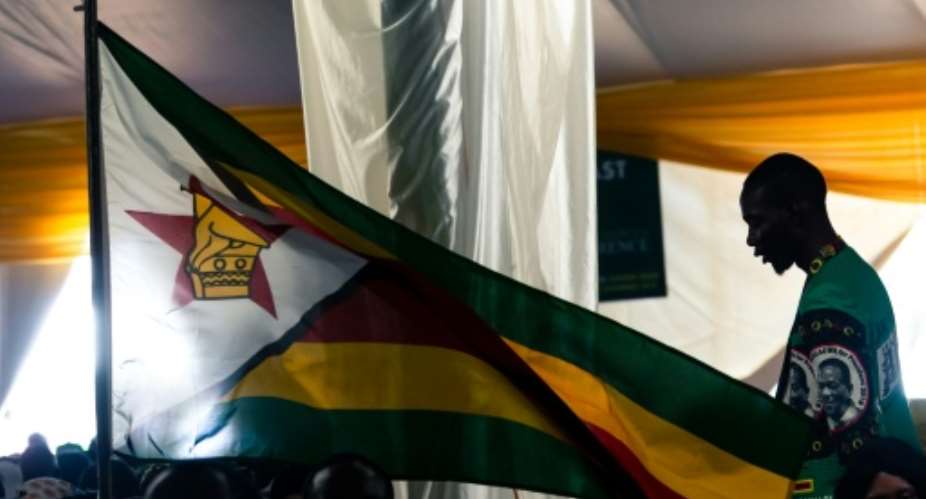 Zanu-PF has been in power since Zimbabwe became independent in 1980.  By Jekesai NJIKIZANA (AFP/File)