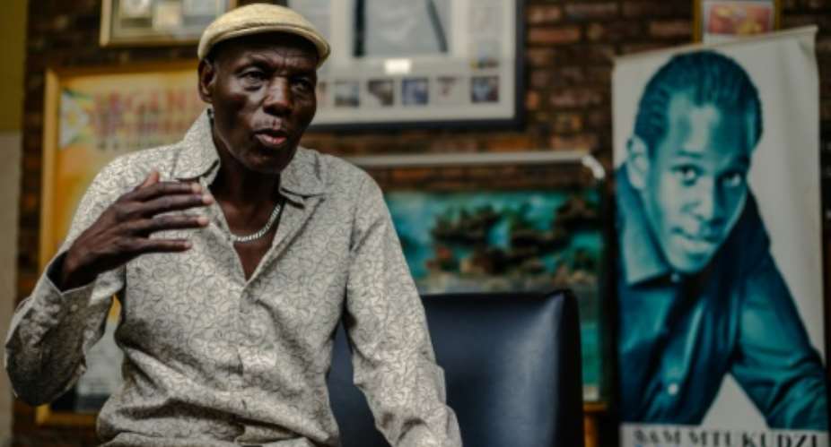 Zimbabwe Afro-jazz legend Oliver Tuku Mtukudzi, one of Africa's most famous and admired musicians, has an open-door policy at his arts centre in Norton, 50 kilometres 30 miles west of Harare.  By Jekesai NJIKIZANA AFP