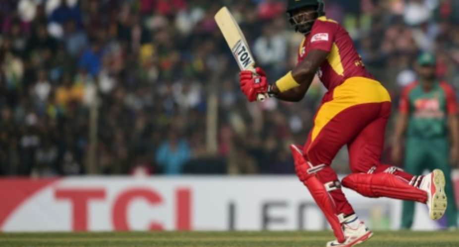 Zimbabwe cricketer Hamilton Masakadza was fired following their poor showing at the 2016 World Twenty20 tournament in India.  By Munir Uz Zaman AFPFile
