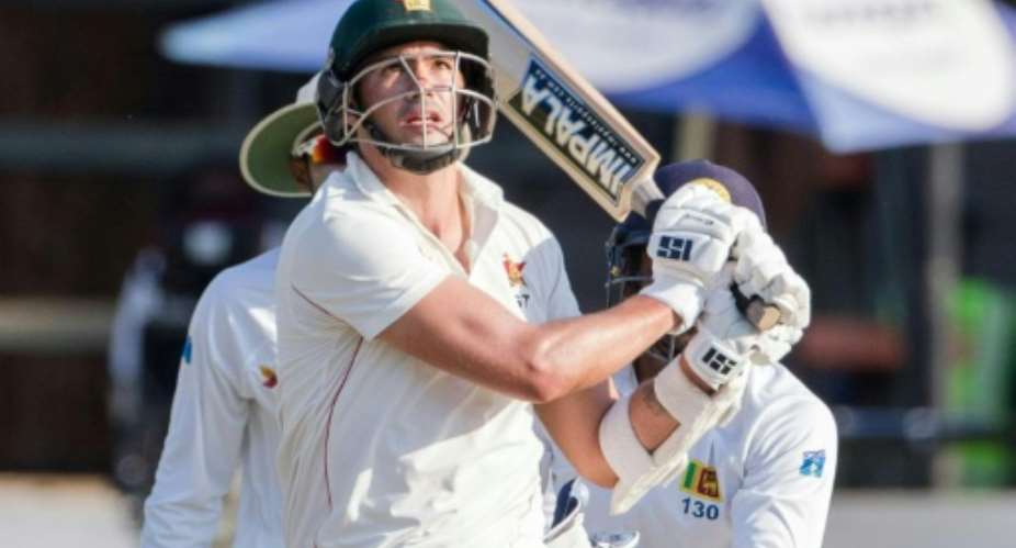 Zimbabwe captain Graeme Cremer hit 102 not out to drag the home side to 373 all out.  By Jekesai Njikizana AFP