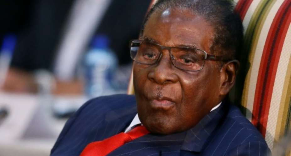 Zimbabwe President Robert Mugabe has hinted at a cabinet reshuffle.  By Phill Magakoe AFPFile