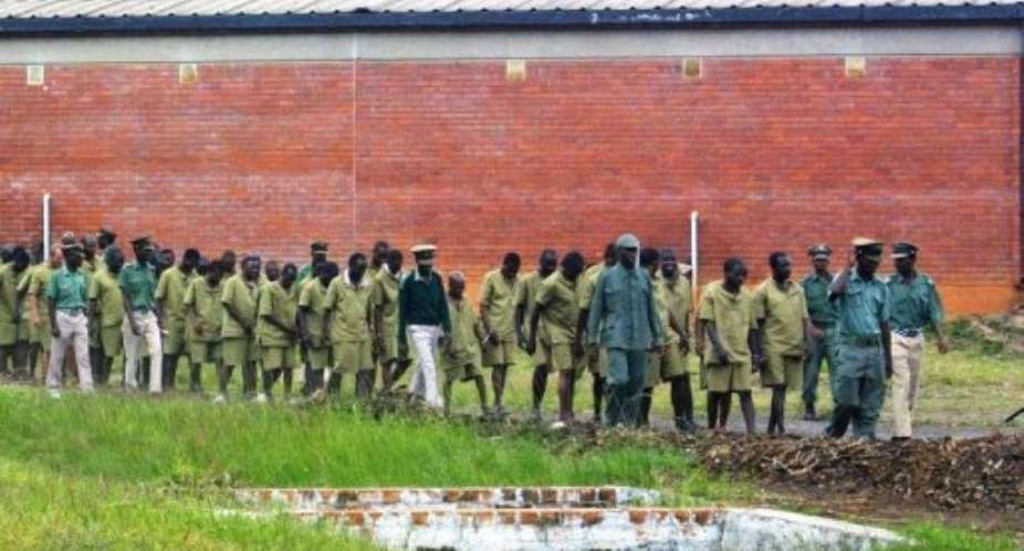 Zimbabwe housebreaker Lovemore Manyika reportedly said: Life in prison is better than life on the streets.  By Str (AFP)