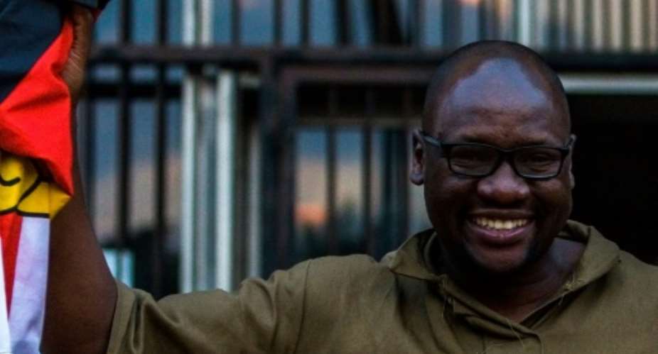 Zimbabwean activist pastor Evan Mawarire became the face of anti-Mugabe demonstrations last year.  By Jekesai NJIKIZANA (AFP/File)