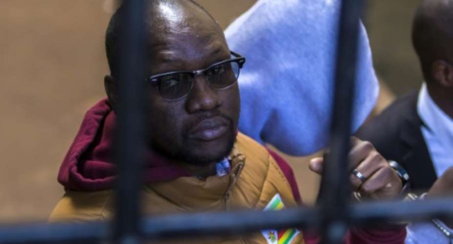 Zimbabwean cleric and political activist Evan Mawarire pleaded not guilty to charges of misconduct and inciting a crowd to cause violence.  By Jekesai NJIKIZANA AFPFile