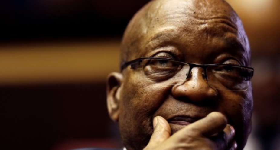 Zuma is accused of widespread corruption but denies the charges.  By Themba Hadebe POOLAFPFile